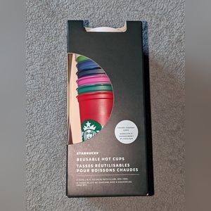 STARBUCKS 2021 Limited Edition Holiday reusable color change cups🥤